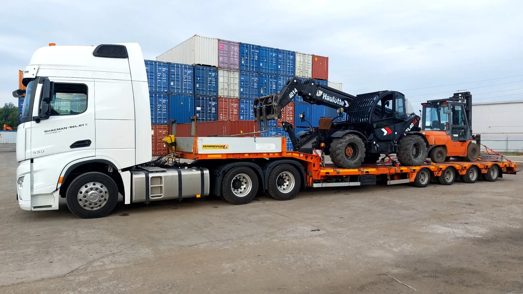 Услуги низкорамного трала. 4