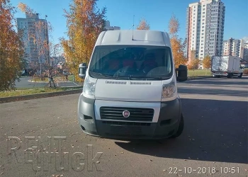 Аренда Fiat Ducato в Минске