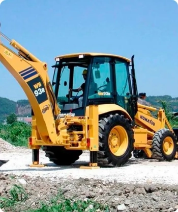 Аренда экскаватора-погрузчика Komatsu WB93R5 в Минске