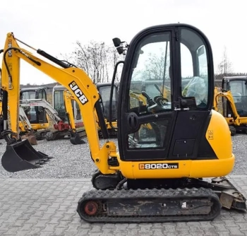 Аренда мини-экскаватора JCB 8020 CTS в Минске