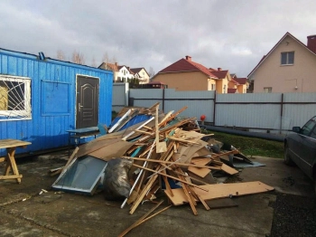 Вывоз мусора в частном доме в Гомеле