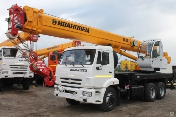 Аренда автокрана для подъема и перемещения строительных материалов и металлоконструкций