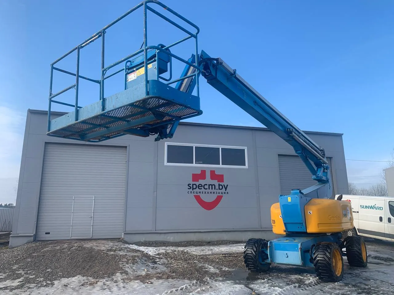 В аренду коленчатый подъемник Genie Z80/60 26-12 в Минске. 1