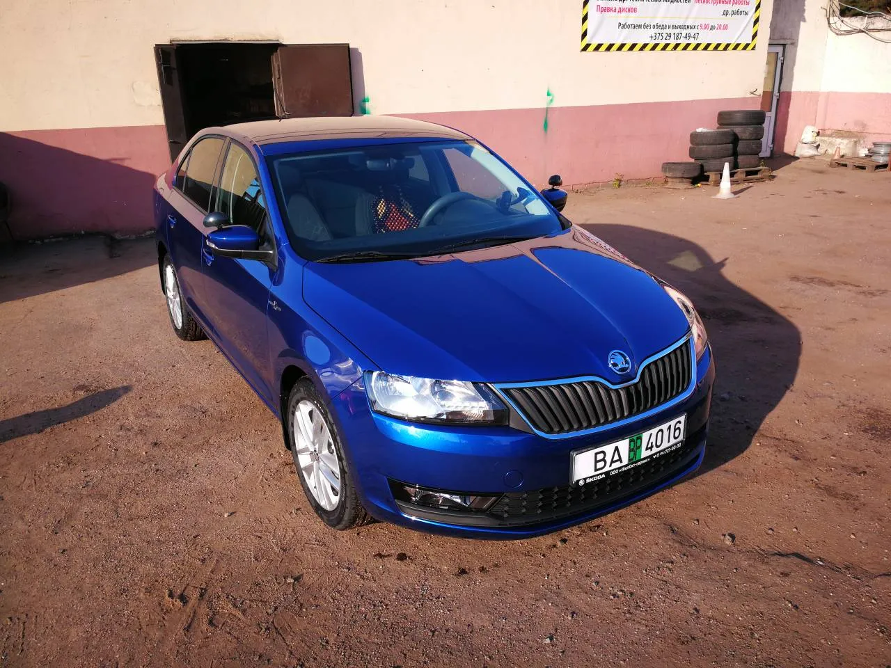 Шкода Рапид авто в аренду по Минску и области. 5
