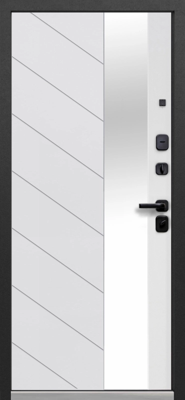 Установка входной двери Luxor Пирамида. 2