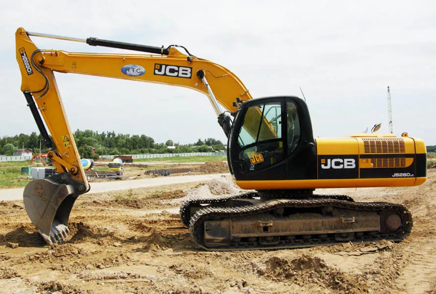 Аренда гусеничного экскаватора JCB 260 (полуболотный). 1