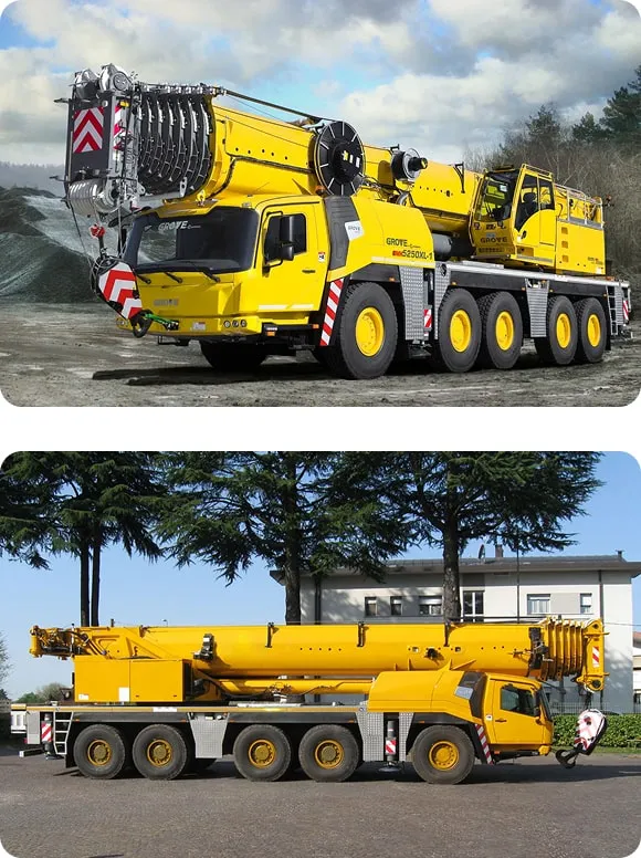 Аренда самоходного крана GROVE GMK 5250L в Минске. 1 Аренда самоходного крана GROVE GMK 5250L в Минске. 1