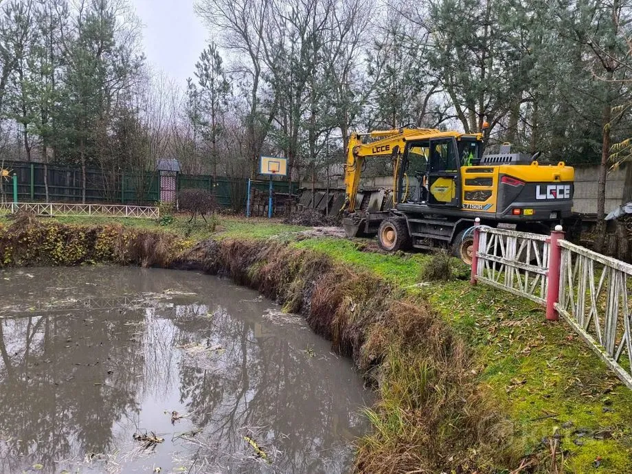 Копка и чистка прудов, озер, водоемов. 1