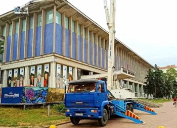 Аренда автовышки 32 метра