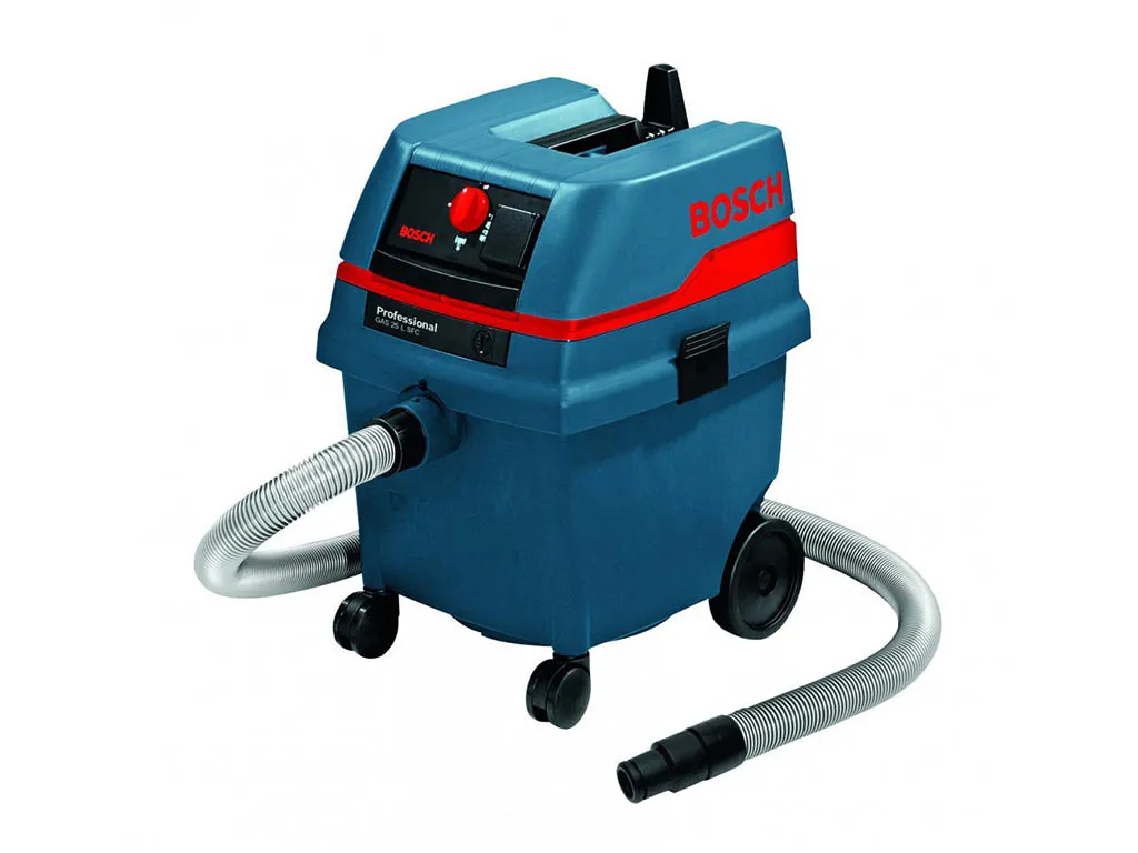 Строительный пылесос BOSCH GAS 25 L SFC Professional. Циклон. Одноразовые мешки.. 1