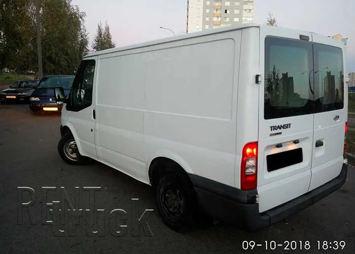 Аренда Ford Transit короткая база в Минске. 4 Аренда Ford Transit короткая база в Минске. 4