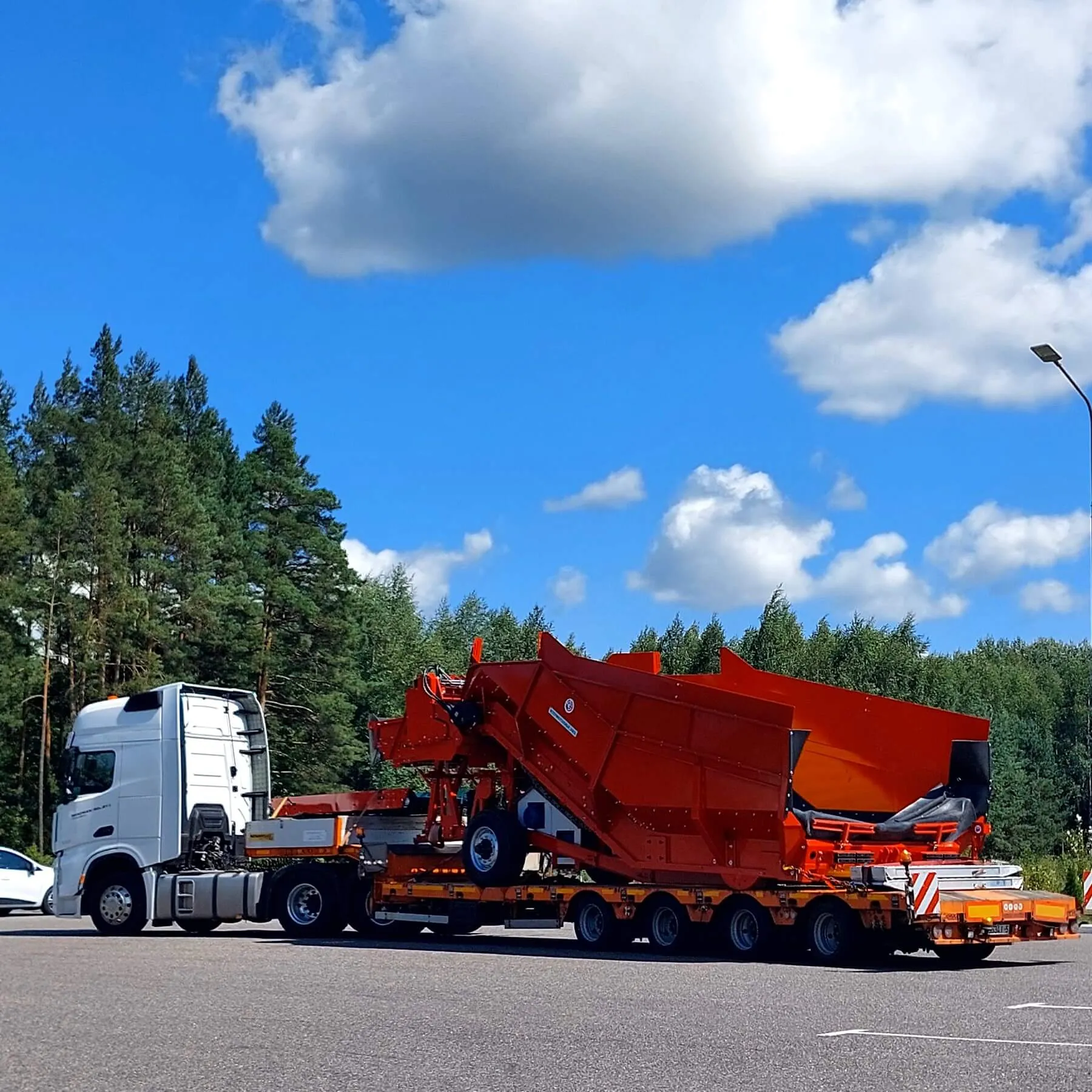 Услуги низкорамного трала. 6