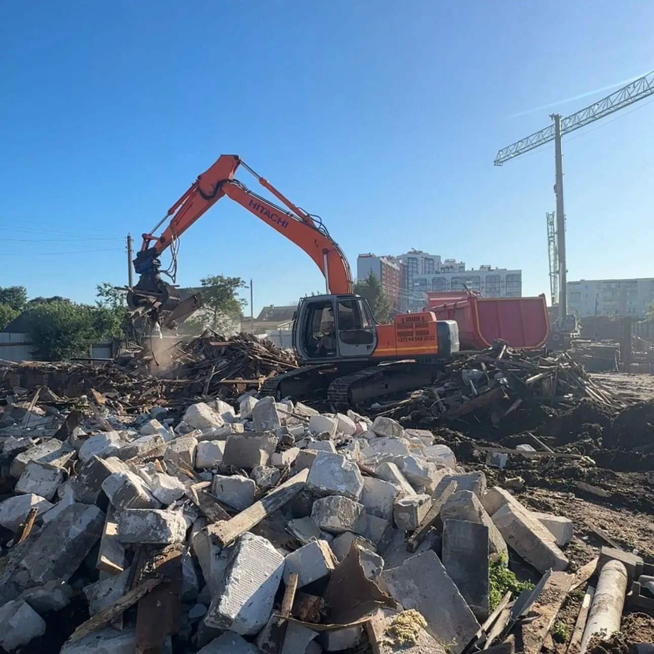 Экскаватор HITACHI EX215 с доп оборудованием. 4