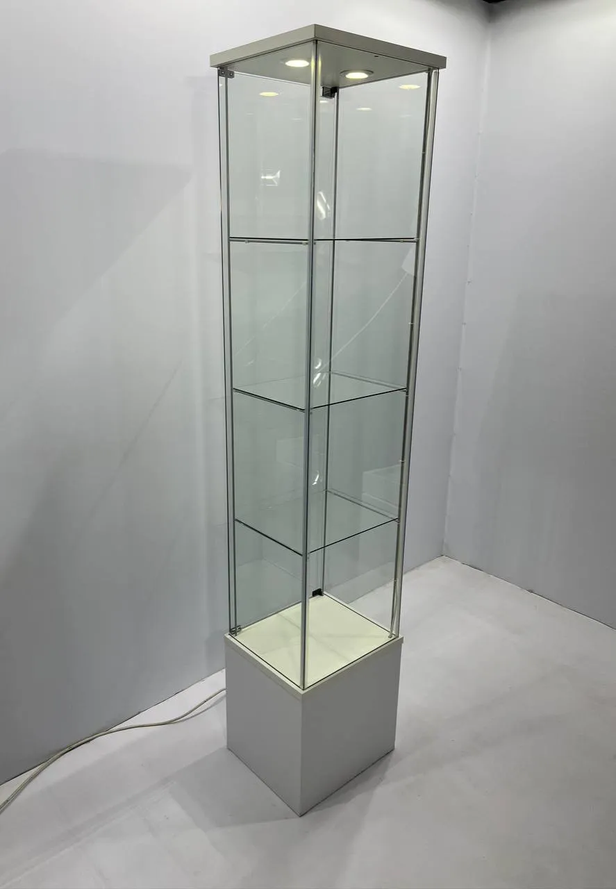 Аренда стеклянной витрины 425×365×1690 мм в Минске | ТОТЕМ13М. 1