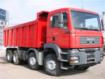 Самосвалы 30 тонн (MAN TGA) в аренду с водителем по Минску. Отличные цены.