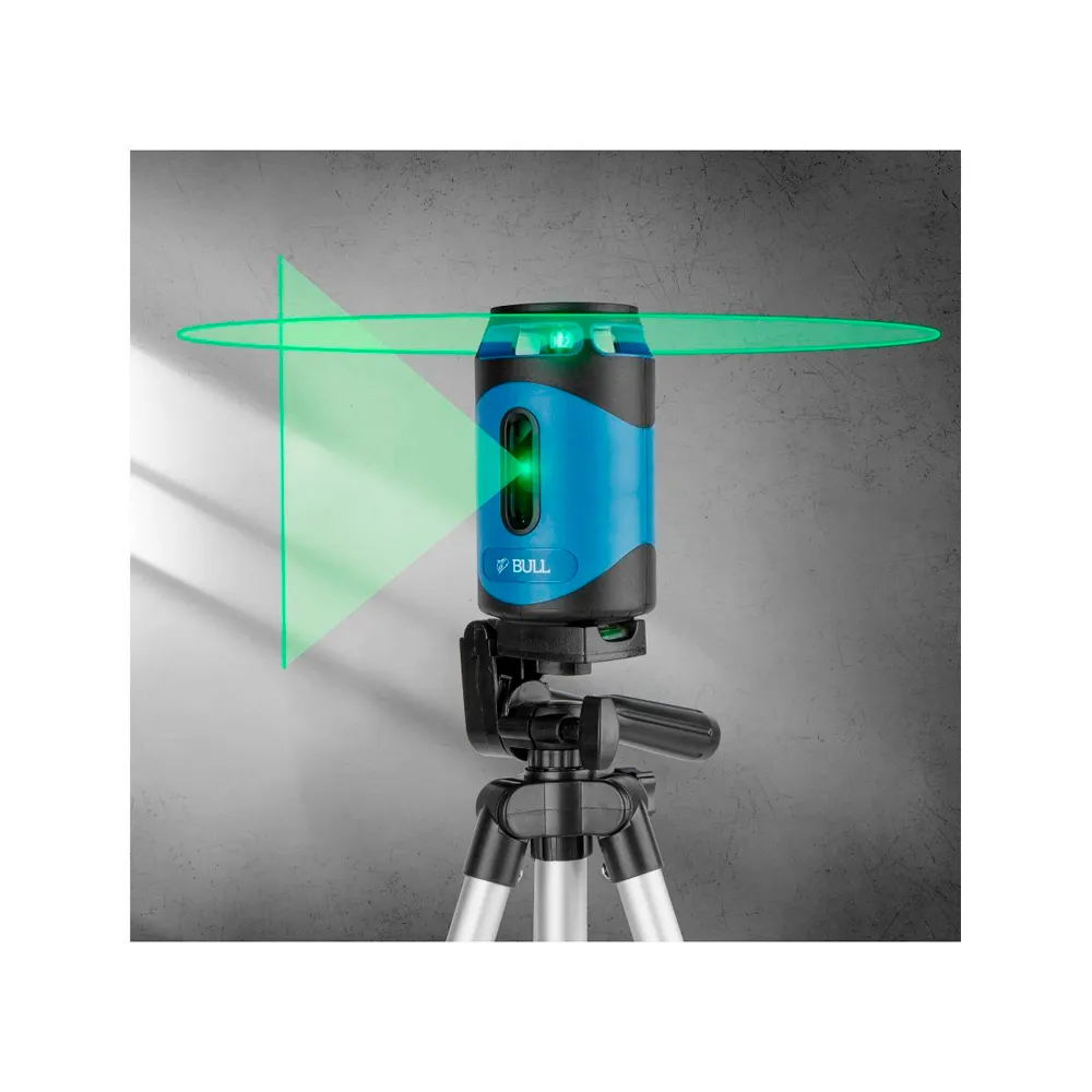 Аренда лазерного нивелира BULL 2302 со штативом, 360°х130°, до 30 м, +/- 0.3 мм/м, зеленый лазер Минск. 1