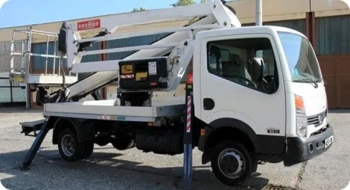 Аренда автовышки 20 метров, Nissan Cabstar в Минске