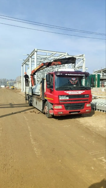 Автомобиль с гидроманипулятором Palfinger 22000