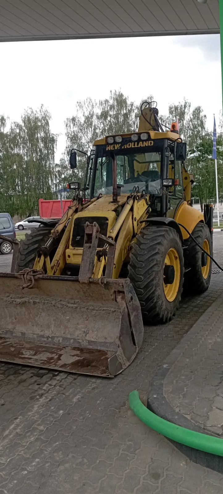 Аренда экскаватора-погрузчика New Holland в Могилёве — недорого. 1