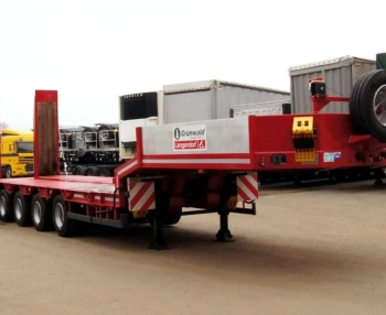 Аренда низкорамного трала Max Trailer — Минск и РБ