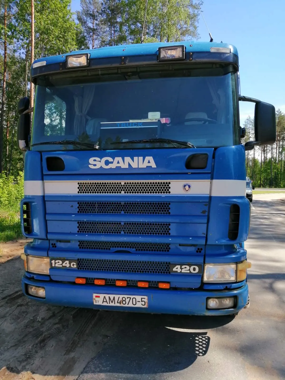 Грузоперевозки недорого в Минске на Scania 4-Series. 1