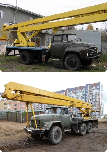 Аренда коленчатой автовышки ВС-22 на базе ЗИЛ-131 в Минске