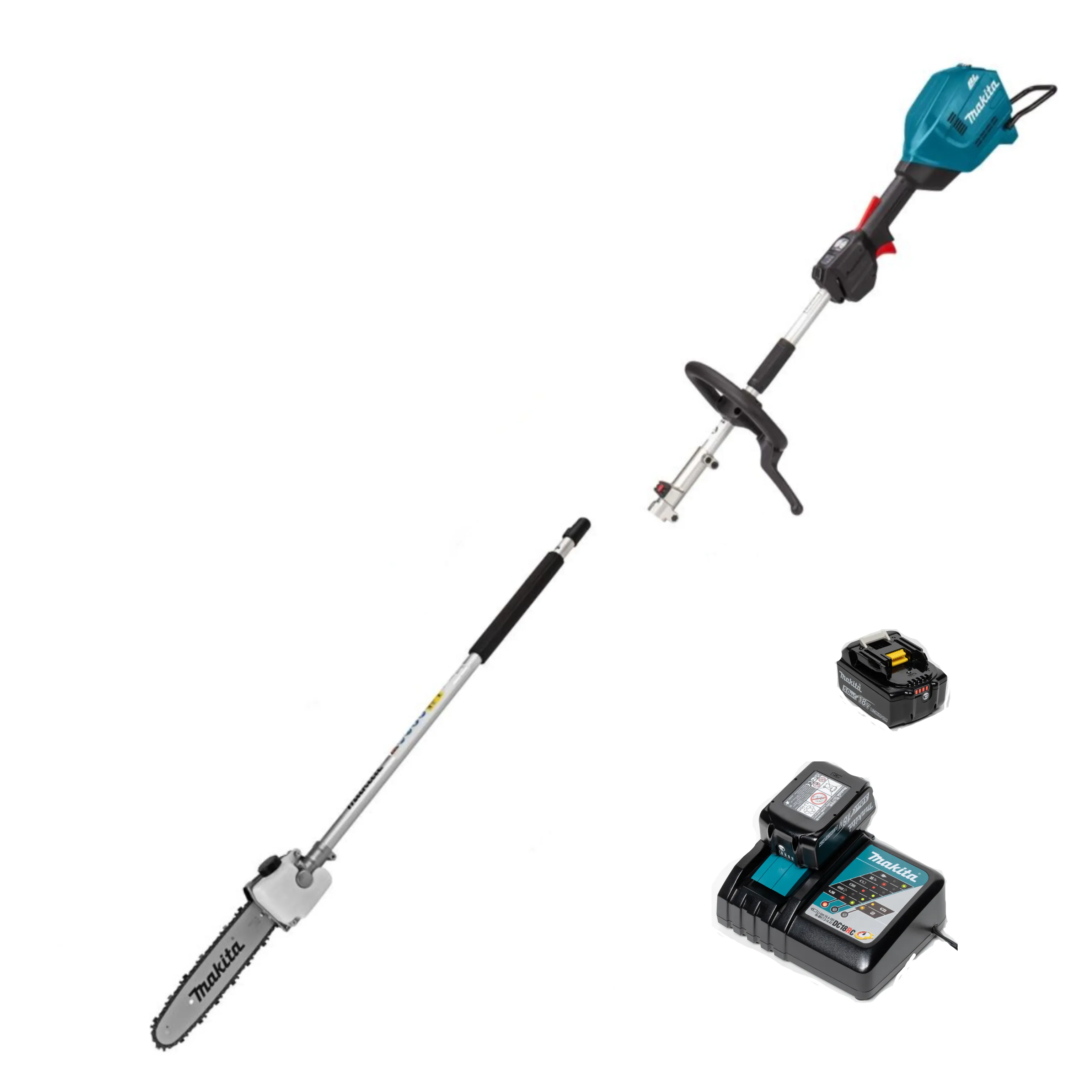 Высоторез профессиональный аккумуляторный Makita DUX18Z (возможна разная комплектация). Длина до 3.65м. УРУЧЬЕ. 3