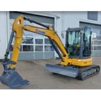 Аренда экскаватора гусеничного на резиновом ходу XCMG XE 35U (4 тонны) в Минске