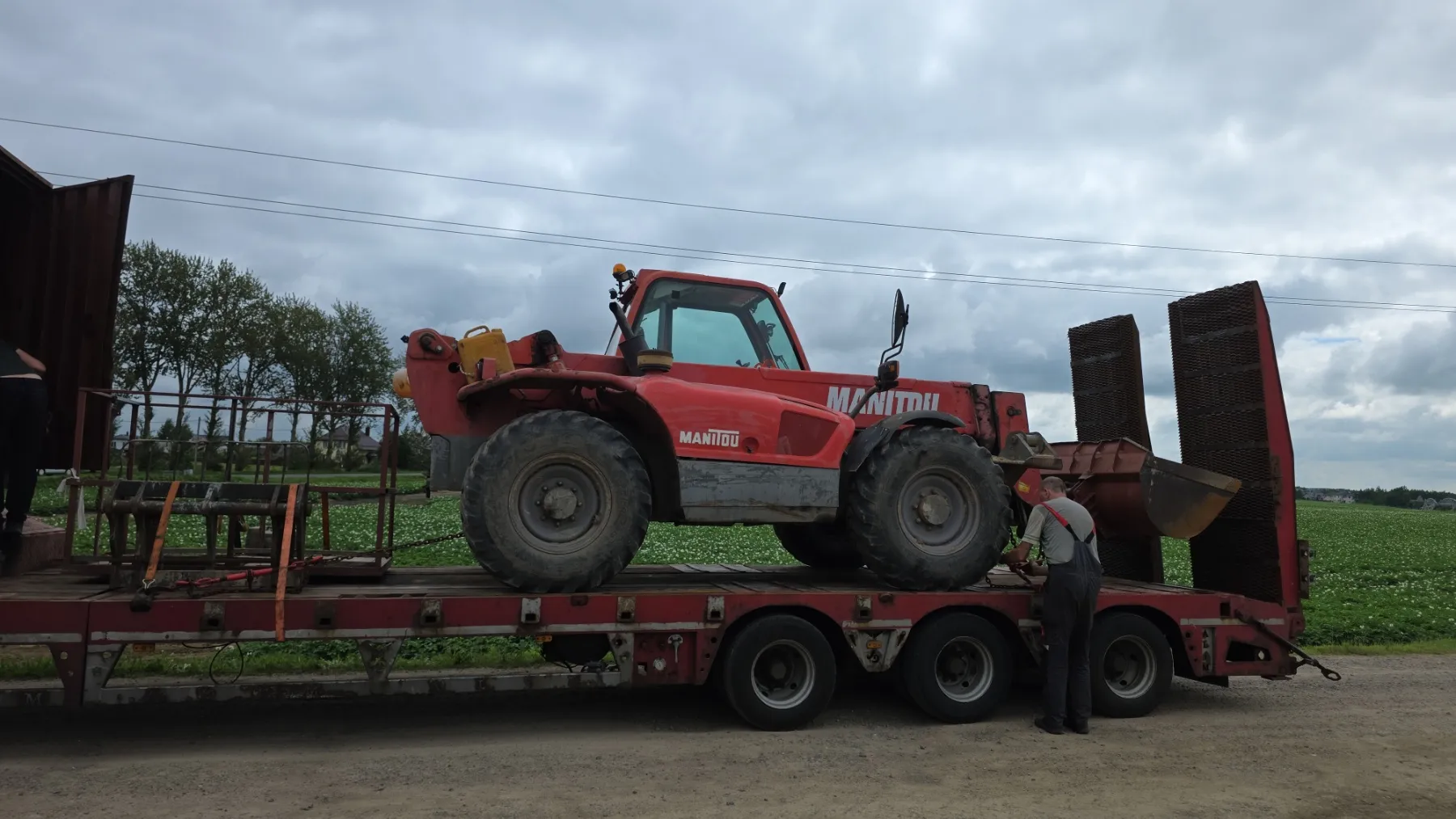Manitou MT 1235 S погрузчик телескопический. 1