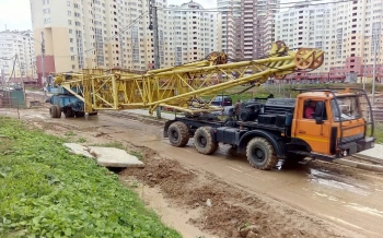 Услуги перебазировки башенных кранов