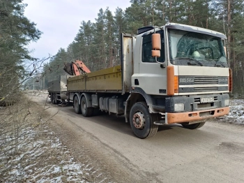 Манипулятор прицеп для перевозки мини спецтехники — услуги в Минске, грузоподъемность до 40 тонн