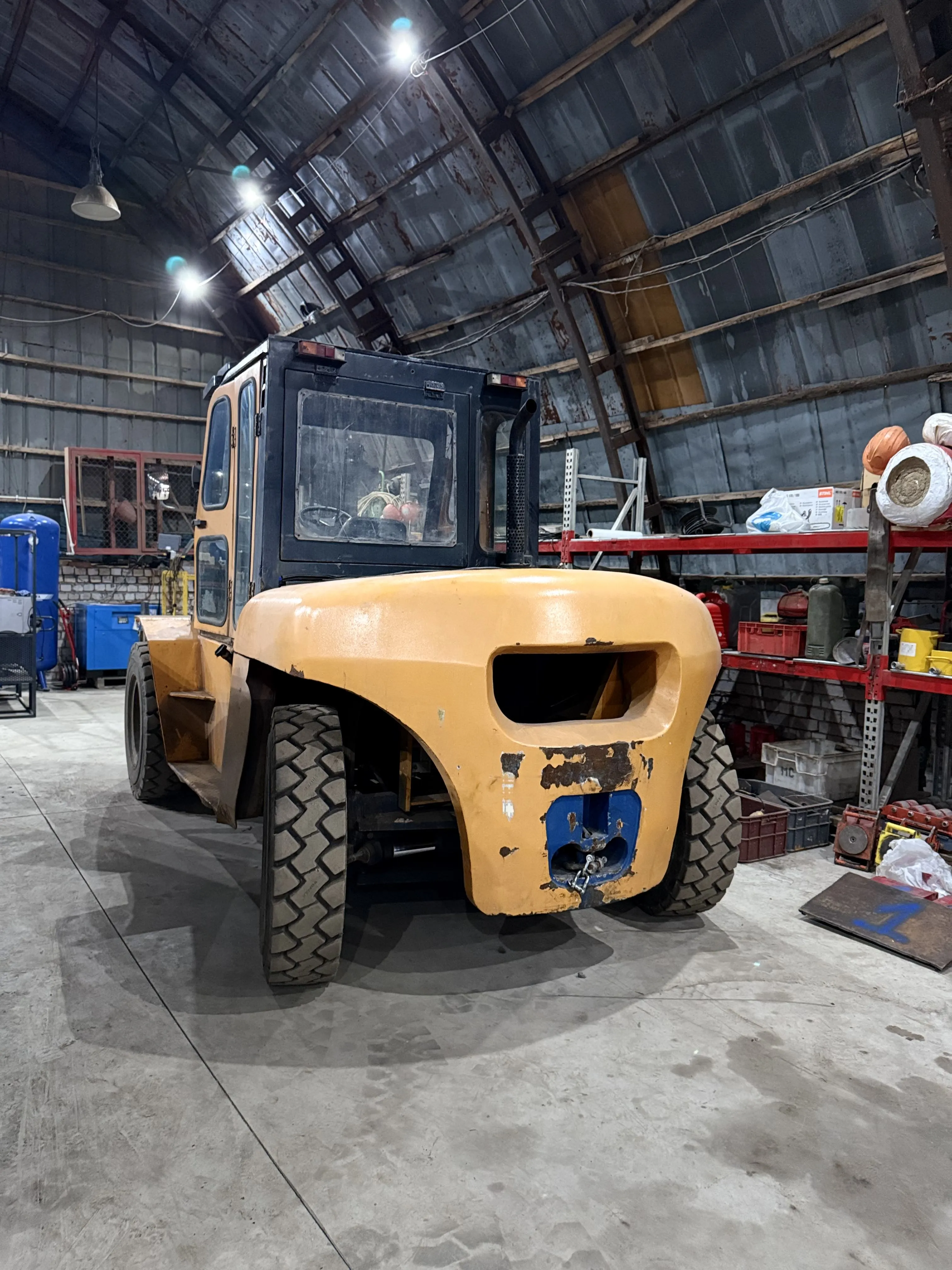 Аренда вилочного погрузчика Hangcha 10 тонн. 1