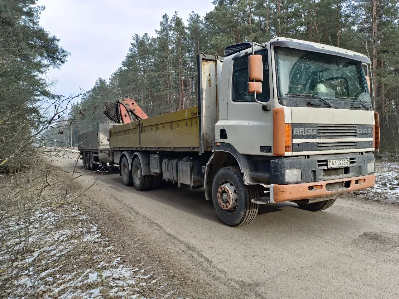 Перевозка металлопроката гидроманипулятором в Минске — услуги до 40 тонн. 1
