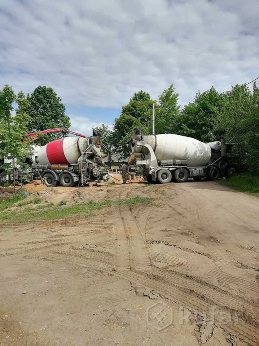 Доставка бетона автобетоносмесителем. 5