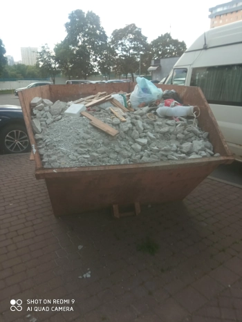 Аренда контейнера для строительного и бытового мусора