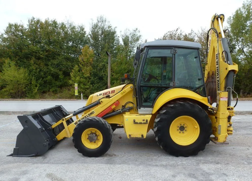 Аренда экскаватора-погрузчика New Holland LB110B с экипажем. 1 Аренда экскаватора-погрузчика New Holland LB110B с экипажем. 1
