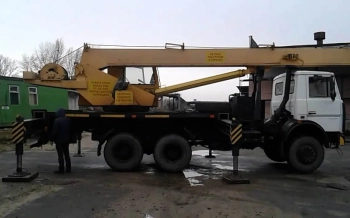 Автокран в аренду МАШЕКА КС-55727-7