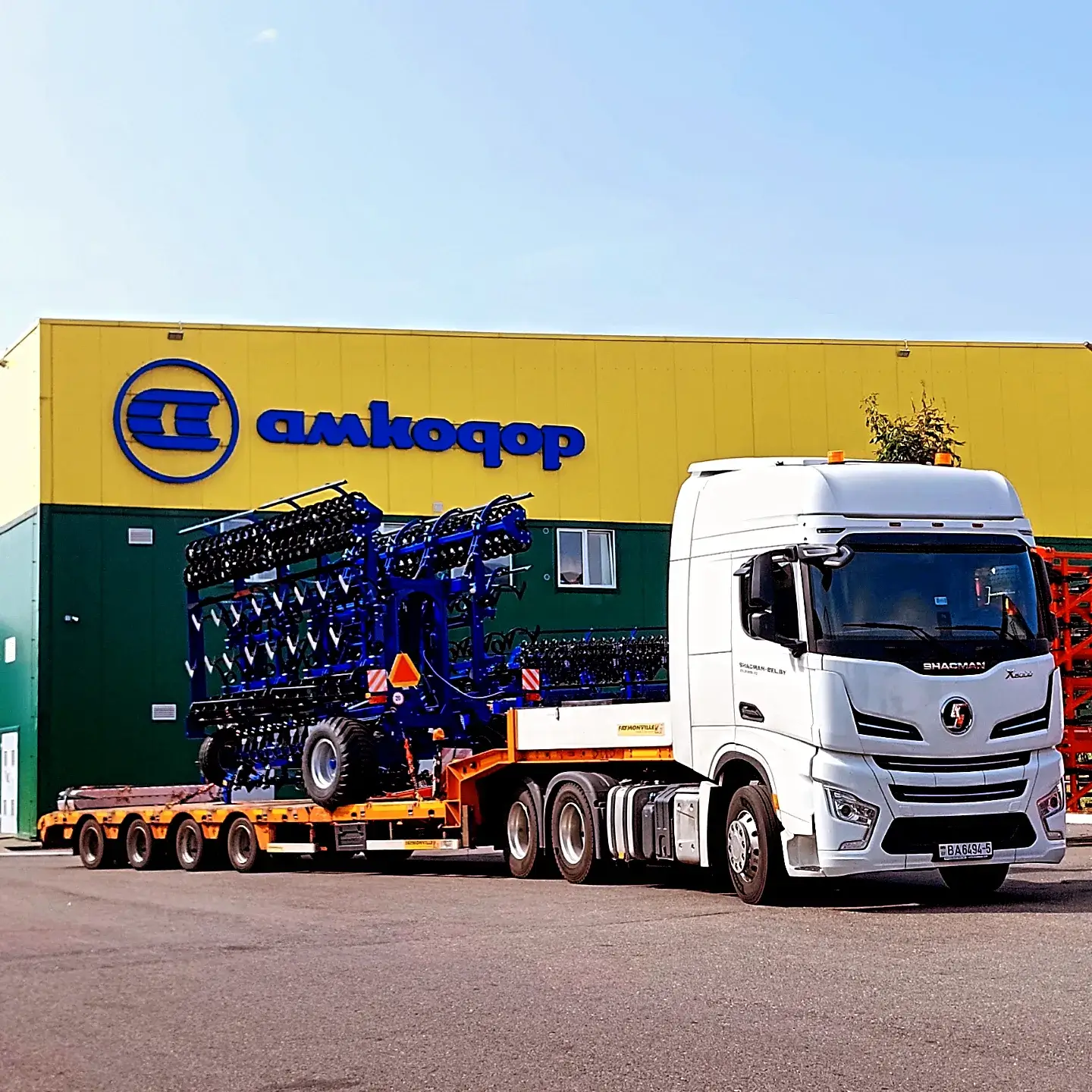 Перевозка низкорамным тралом. 3