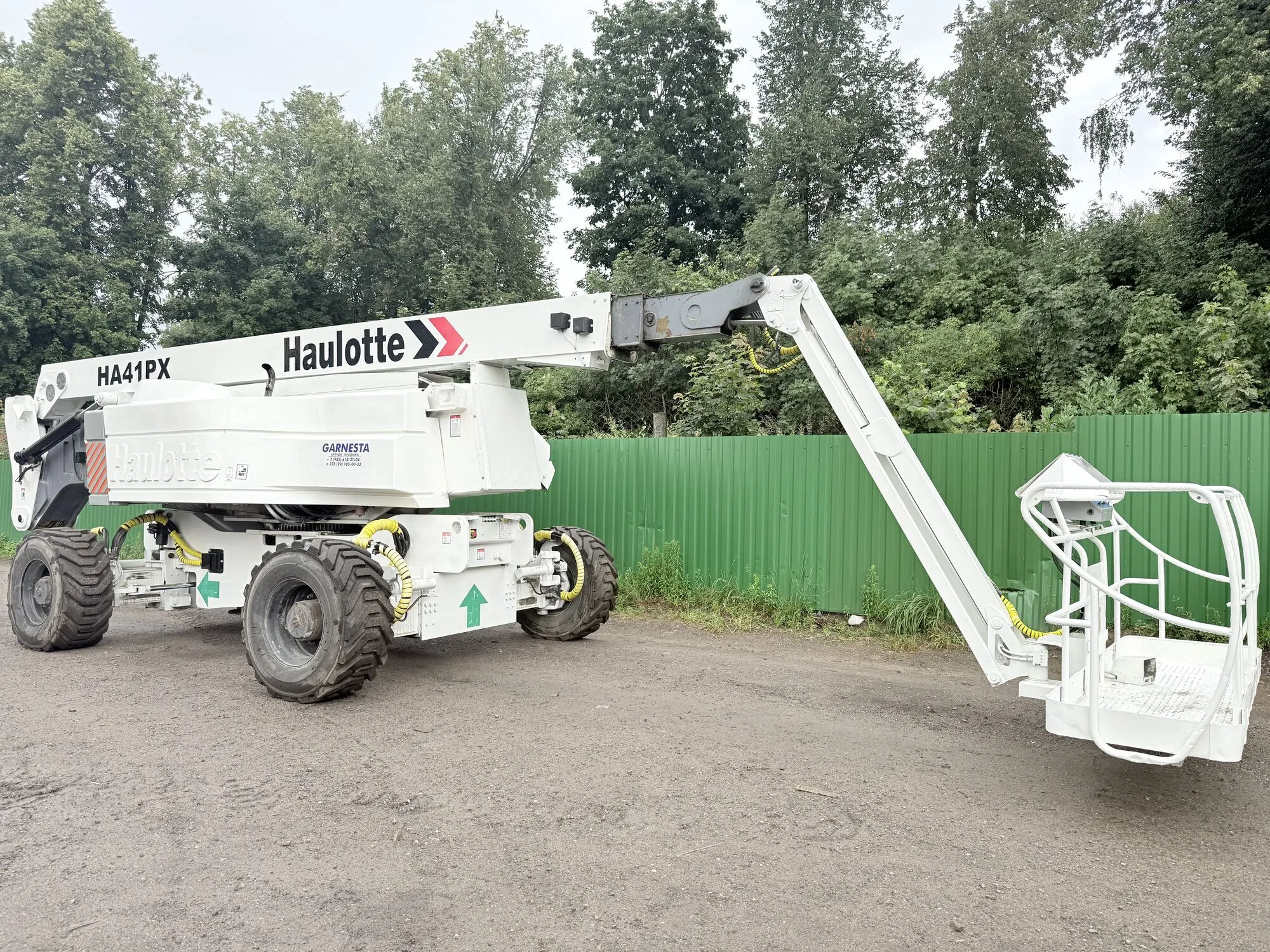 Аренда самоходного коленчатого подъемника Haulotte HA41PX (41 м.). 9