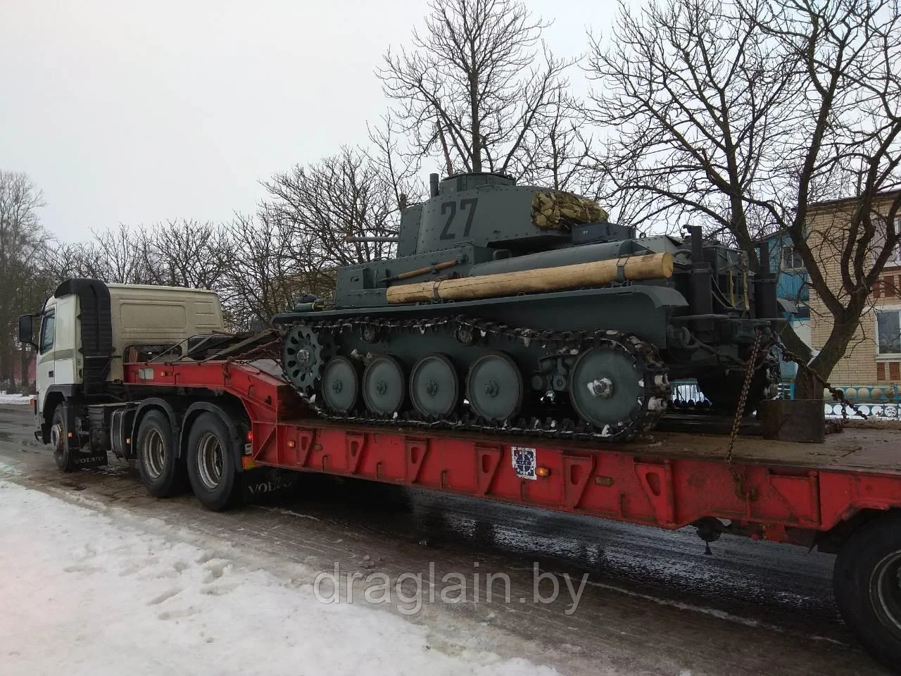 Трал для перевозки ВОЕННОЙ ТЕХНИКИ. 6