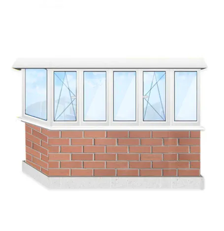 Изготовление и установка балконных рам. 4