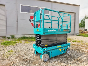 В аренду ножничный электрический подъемник Sunward SWSL1412HD, б/у в Минске