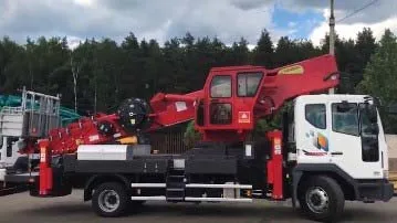 Аренда автовышки 45 м HANSIN HS-4570 на базе Daewoo Novus в Бресте. 1 Аренда автовышки 45 м HANSIN HS-4570 на базе Daewoo Novus в Бресте. 1