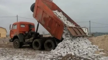 Транспортировка материалов самосвалом Беларусь