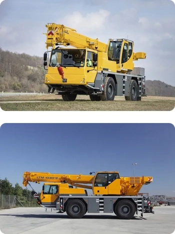 Аренда автокрана 30 тонн LIEBHERR LTM 1030-2 в Минске