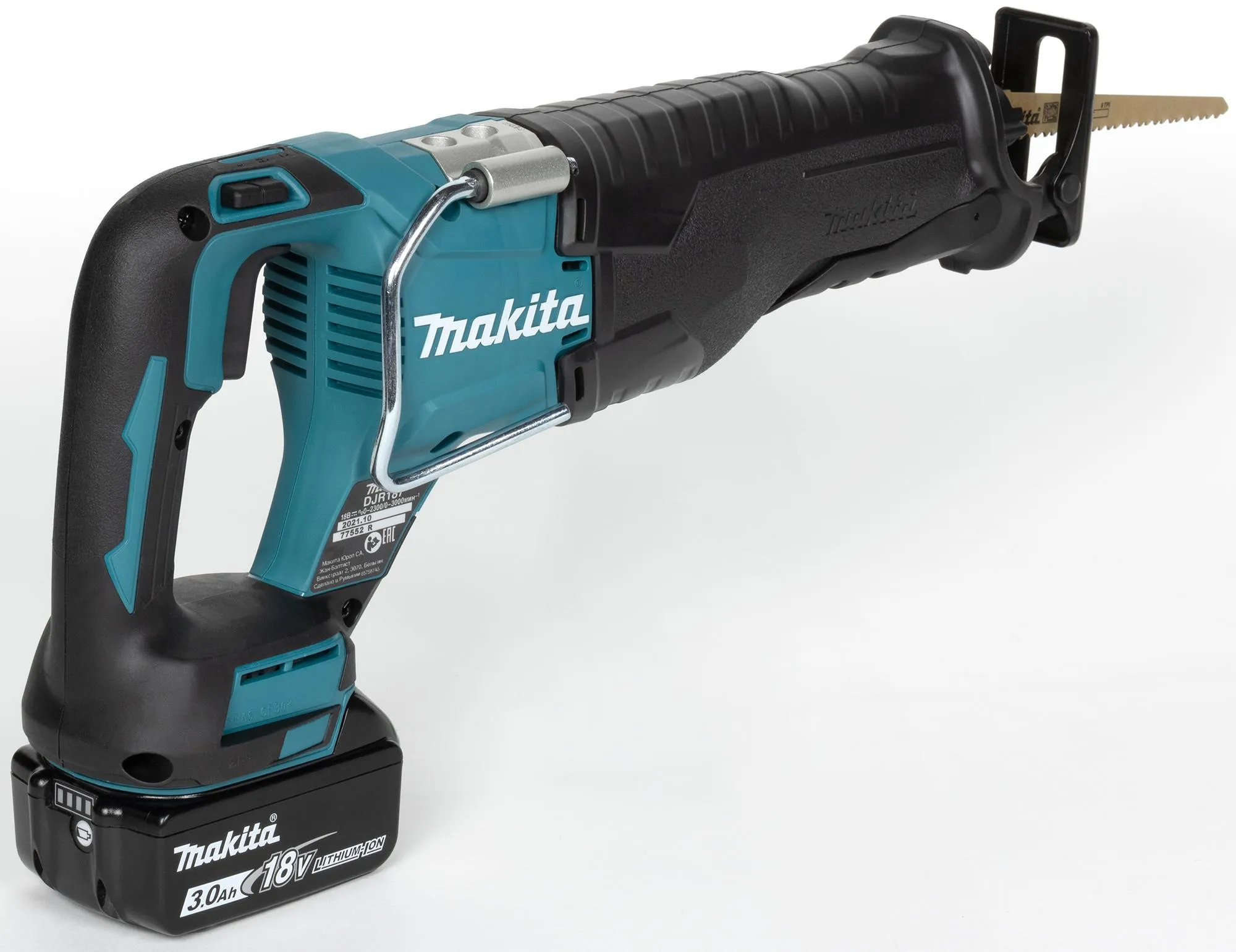 Сабельные пилы Makita - провод. 220В и аккум. 18В. 2