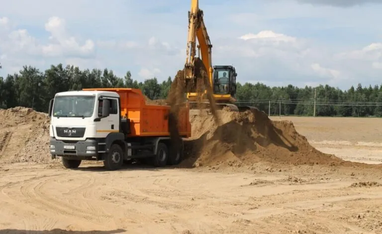 Вывоз грунта в Минске недорого. 1