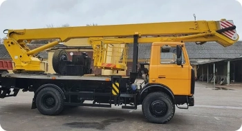 Аренда автовышки 30 метров коленчатой АГП-30 в Минске