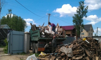Вывоз строительного мусора с дачи с грузчиками в Гомеле