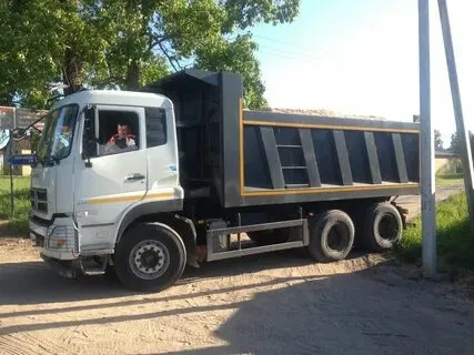 Транспортировка материалов самосвалом Гродно. 1